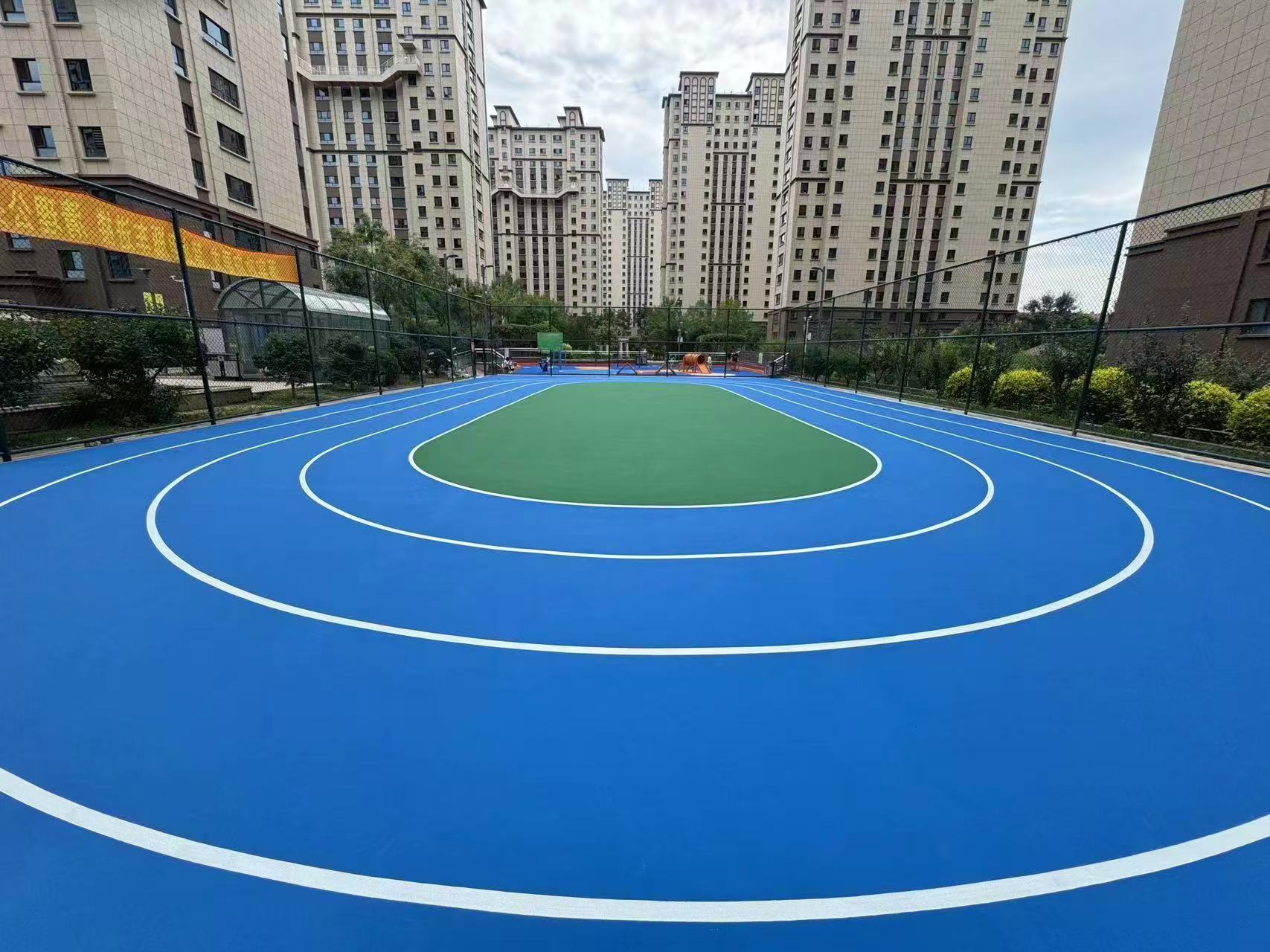 赣州市学校塑胶跑道混合型塑胶跑道 - 厂家